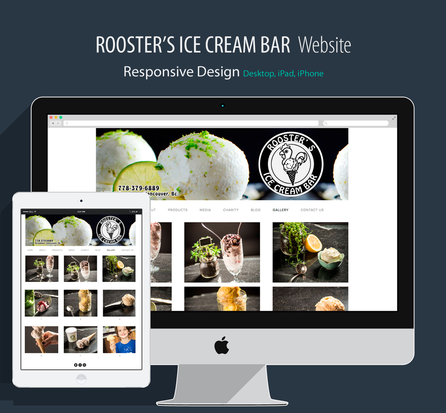 Roosters Ice Cream Bar